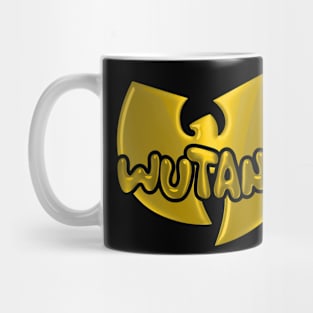 wutang clan 3d logo word lettering art Mug